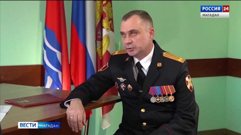 Юрий Юрченко, начальник отдела вневедомственной охраны войск национальной гвардии России по Магаданской области
