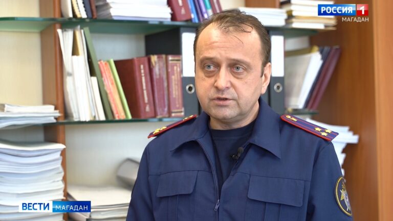 Дмитрий Солдатов, руководитель первого отдела по расследованию особо важных дел СУ СК России по Магаданской области