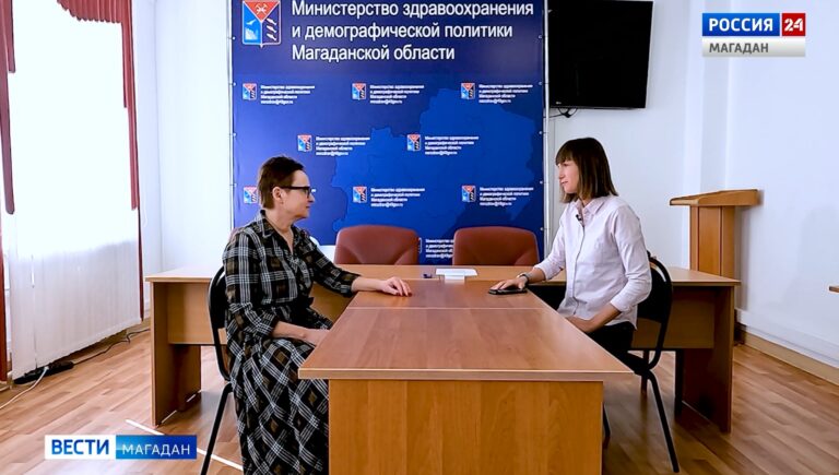 первый заместитель министра здравоохранения и демографической политики Магаданской области Елена Кузьменко.