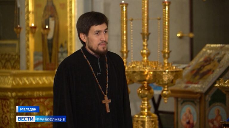 Даниил Омуралиев, клирик СвятоТроицкого кафедрального собора г. Магадана