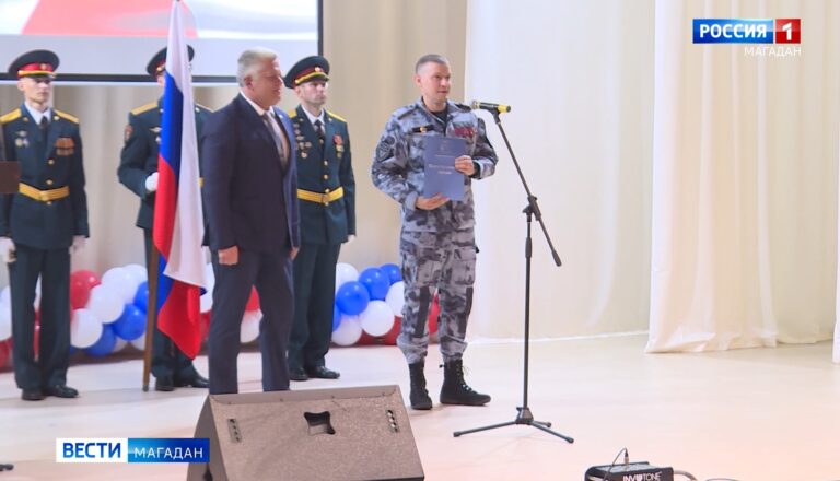 лейтенант полиции Виталий Бачинский получил благодарственное письмо от полномочного представителя Президента в ДФО Юрия Трутнева