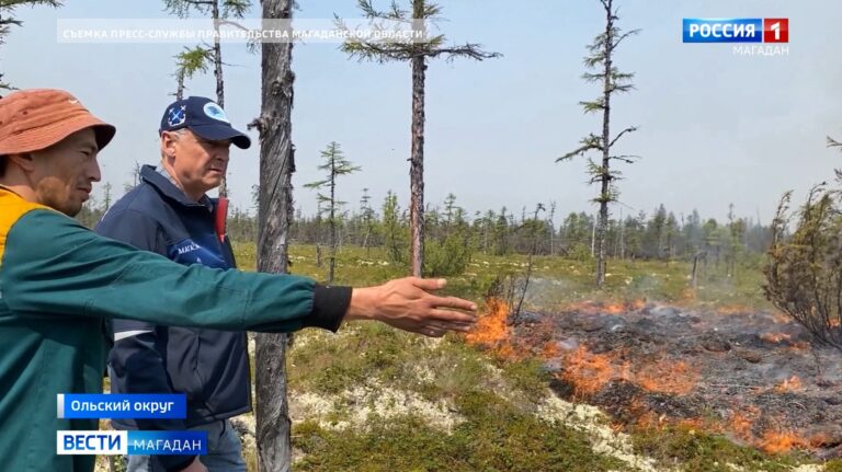 Сергей Носов побывал в местах самых крупных пожаров области