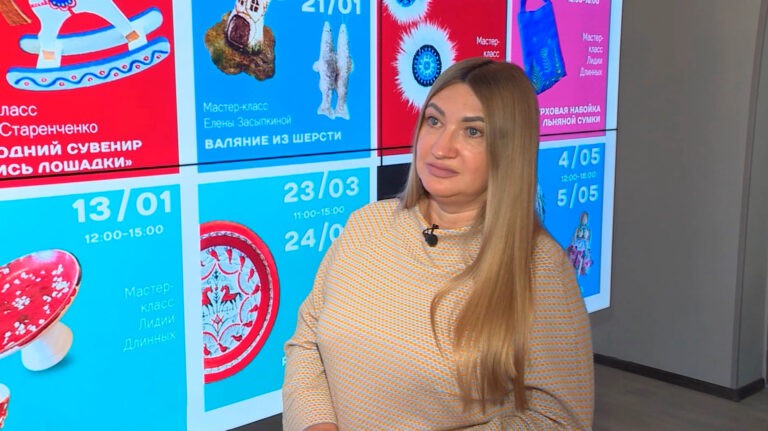 Елена Бережная, председатель АНО Центр народных художественных промыслов и ремесел Магаданской области