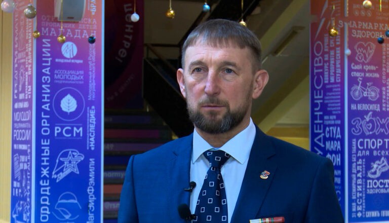 Эдуард Козлов, председатель Магаданской областной организации ветеранов "Боевое братство"