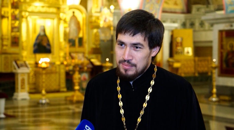 Даниил Омуралиев, клирик Свято-Троицкого кафедрального собора