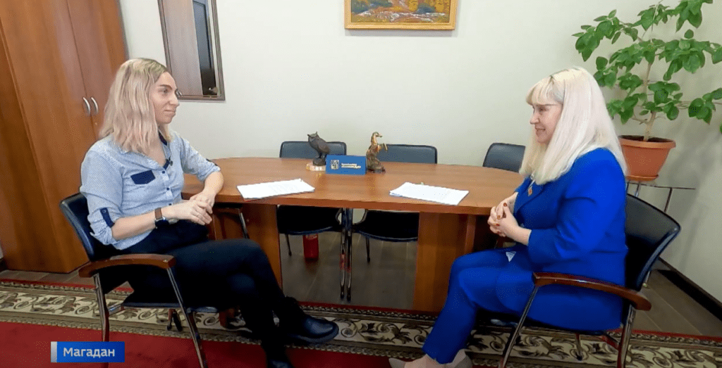 Интервью с заместителем председателя Магаданской областной думы В.Голубевой