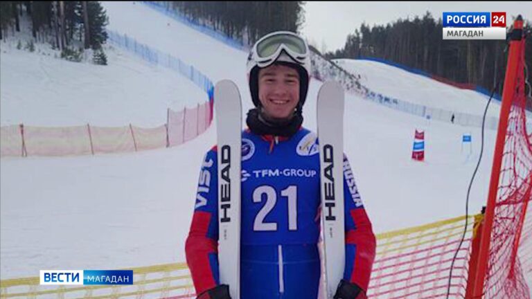Магаданский горнолыжник Тимур Царьков выиграл слалом-гигант на первенстве России