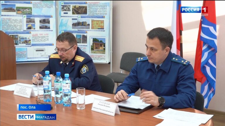 Прокурор Магаданской области Дмитрий Разуваев посетил с рабочим визитом Ольский округ.