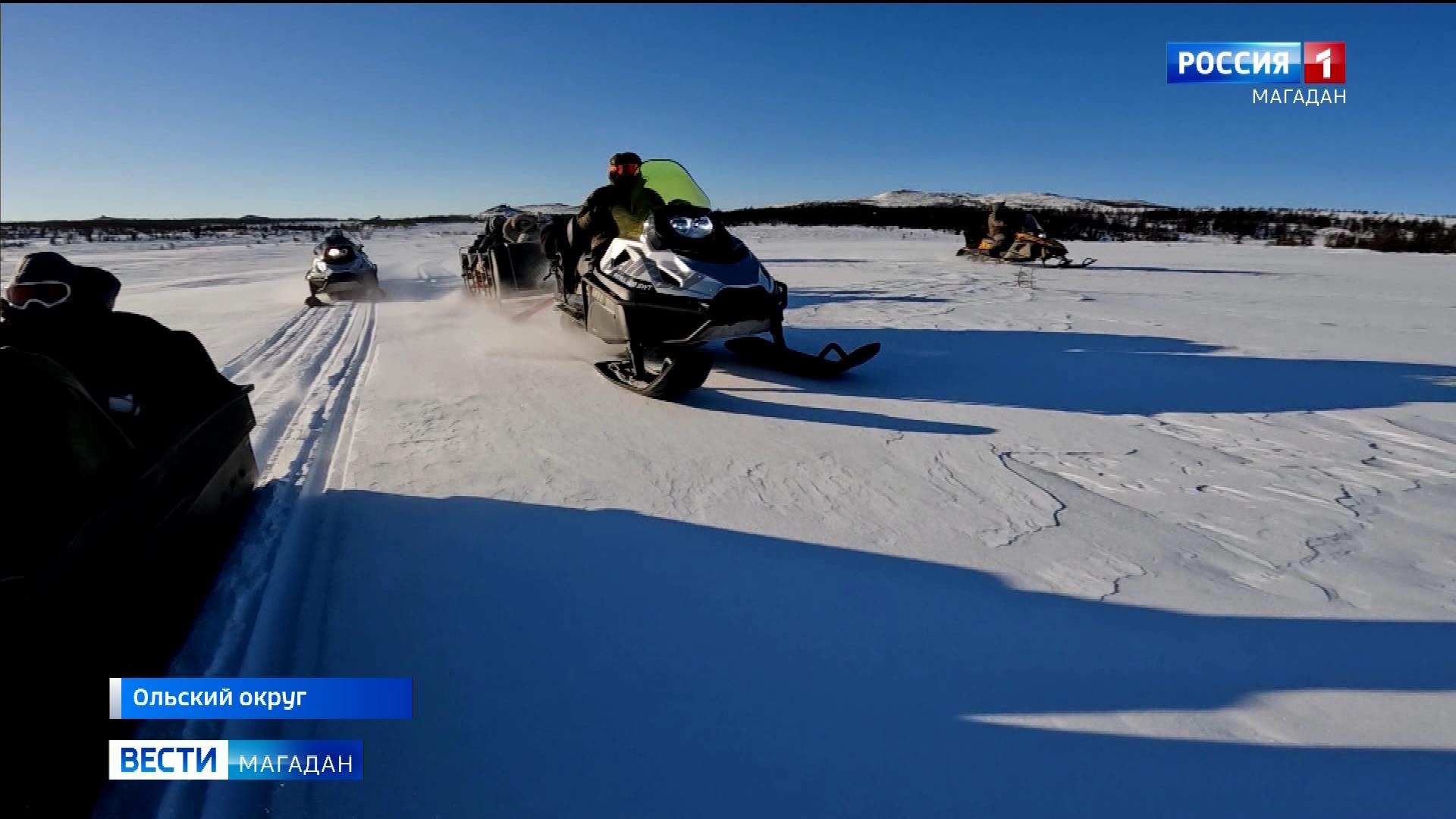 В Магаданской области развивают снегоходный туризм
