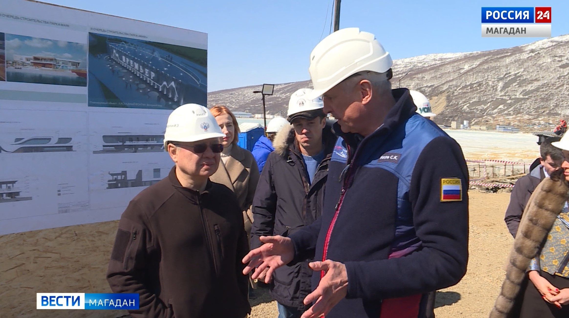 Экскурсия для министра строительства РФ в будущем парке «Зарядье»
