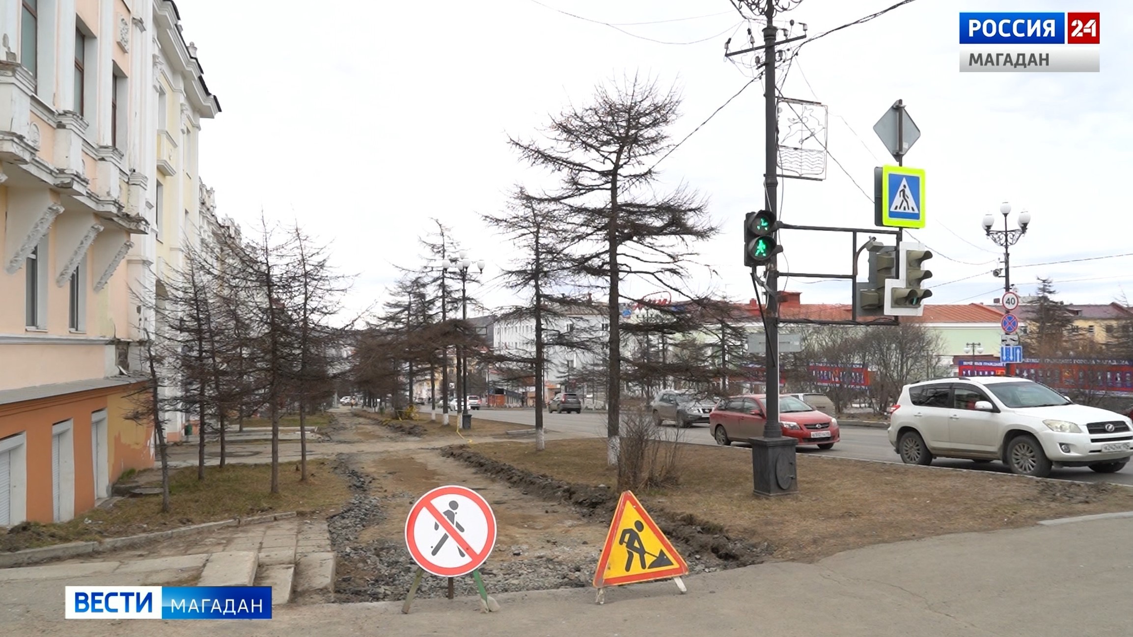 Шестигранники на проспекте Ленина заменит асфальт